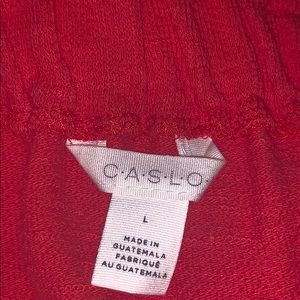 Caslon Dresses - CASLON • Off Shoulder Slub Knit Cotton Coral Dress Caslon Dresses - CASLON • Off Shoulder Slub Knit Cotton Coral Dress